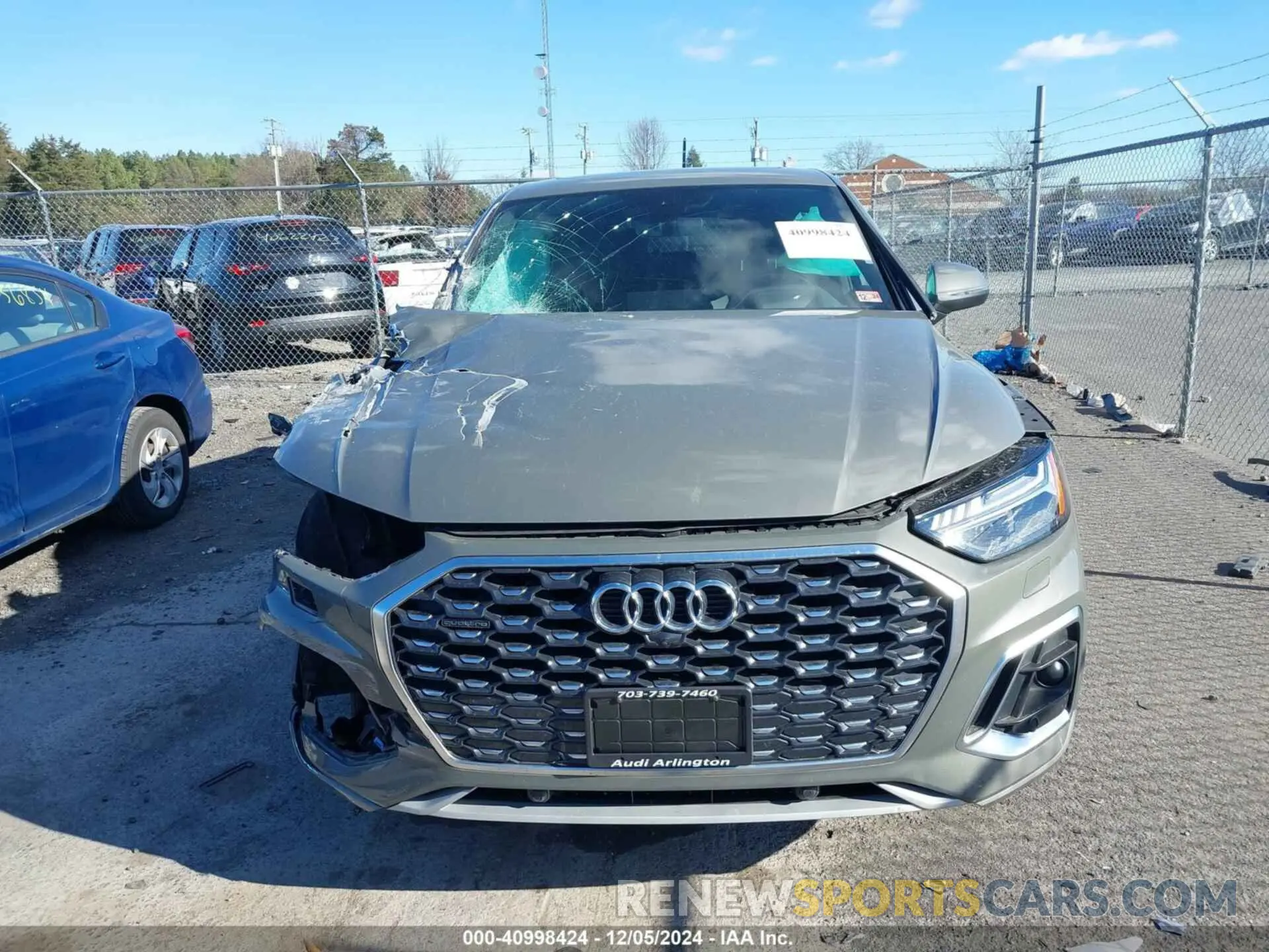 13 fotografías del automóvil dañado WA16AAFY7P2040109 AUDI Q5 SPORTBACK 2023