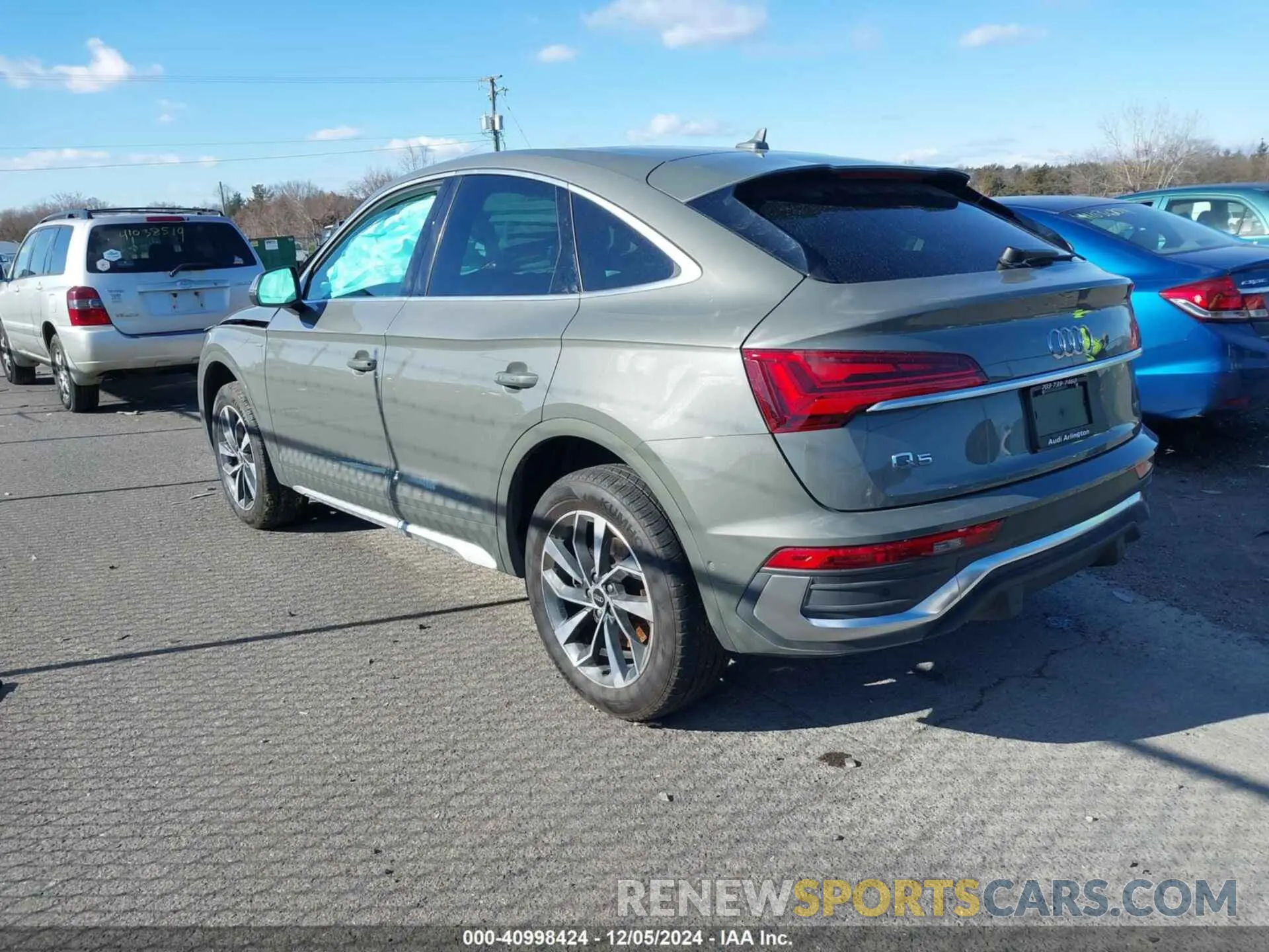 3 fotografías del automóvil dañado WA16AAFY7P2040109 AUDI Q5 SPORTBACK 2023