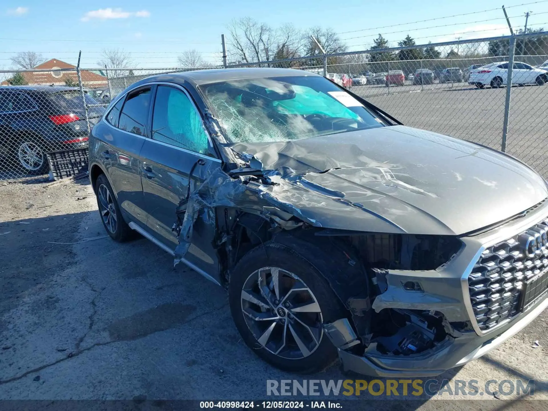6 fotografías del automóvil dañado WA16AAFY7P2040109 AUDI Q5 SPORTBACK 2023