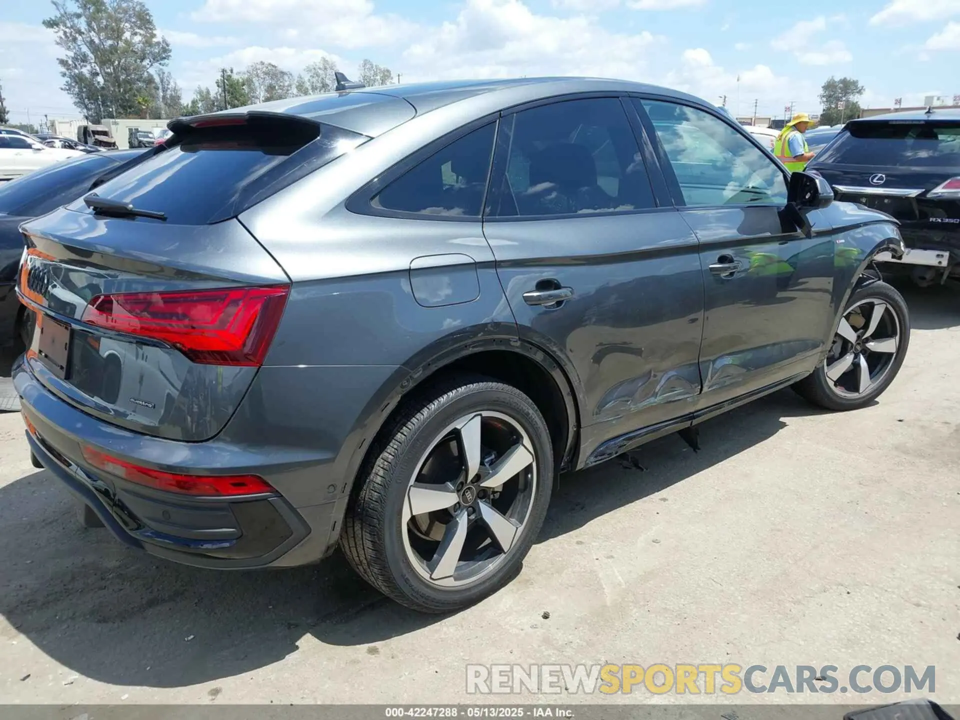 4 fotografías del automóvil dañado WA16ABFY5P2067296 AUDI Q5 SPORTBACK 2023