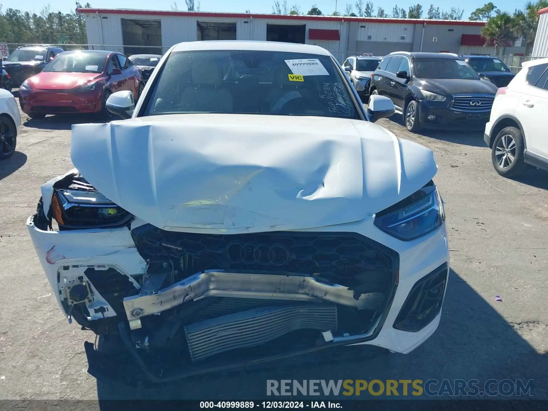 12 fotografías del automóvil dañado WA15AAFY2R2019893 AUDI Q5 SPORTBACK 2024