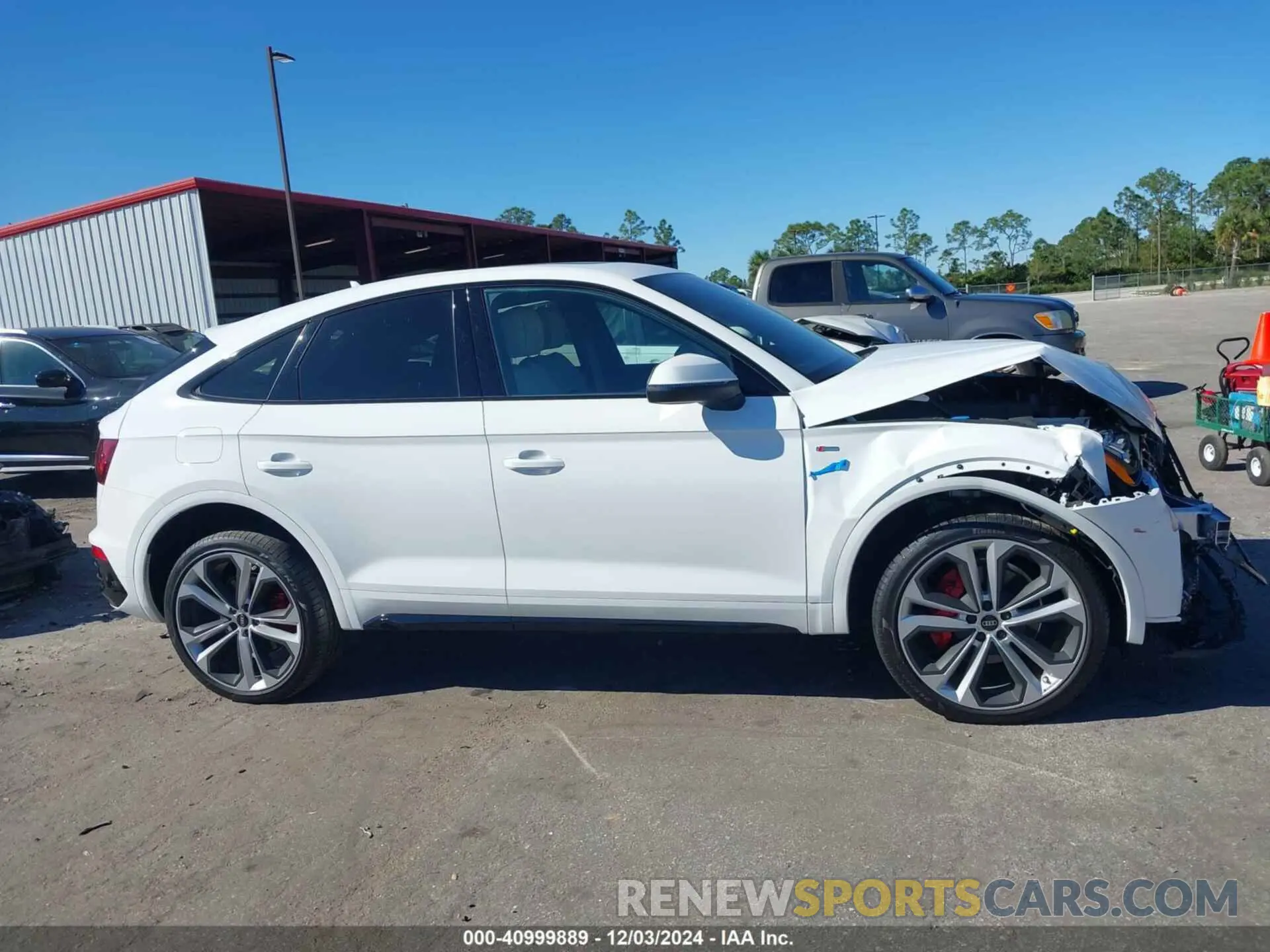 13 fotografías del automóvil dañado WA15AAFY2R2019893 AUDI Q5 SPORTBACK 2024