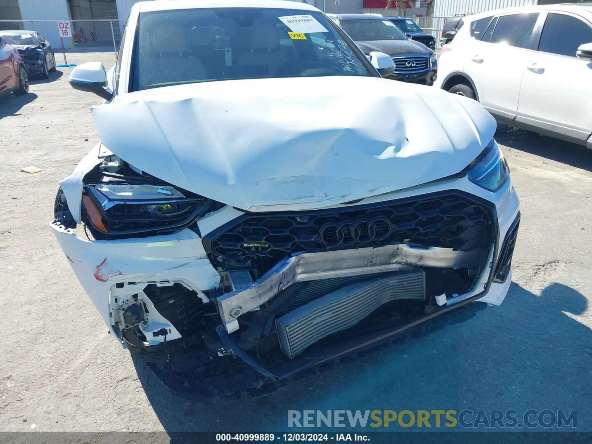 6 fotografías del automóvil dañado WA15AAFY2R2019893 AUDI Q5 SPORTBACK 2024