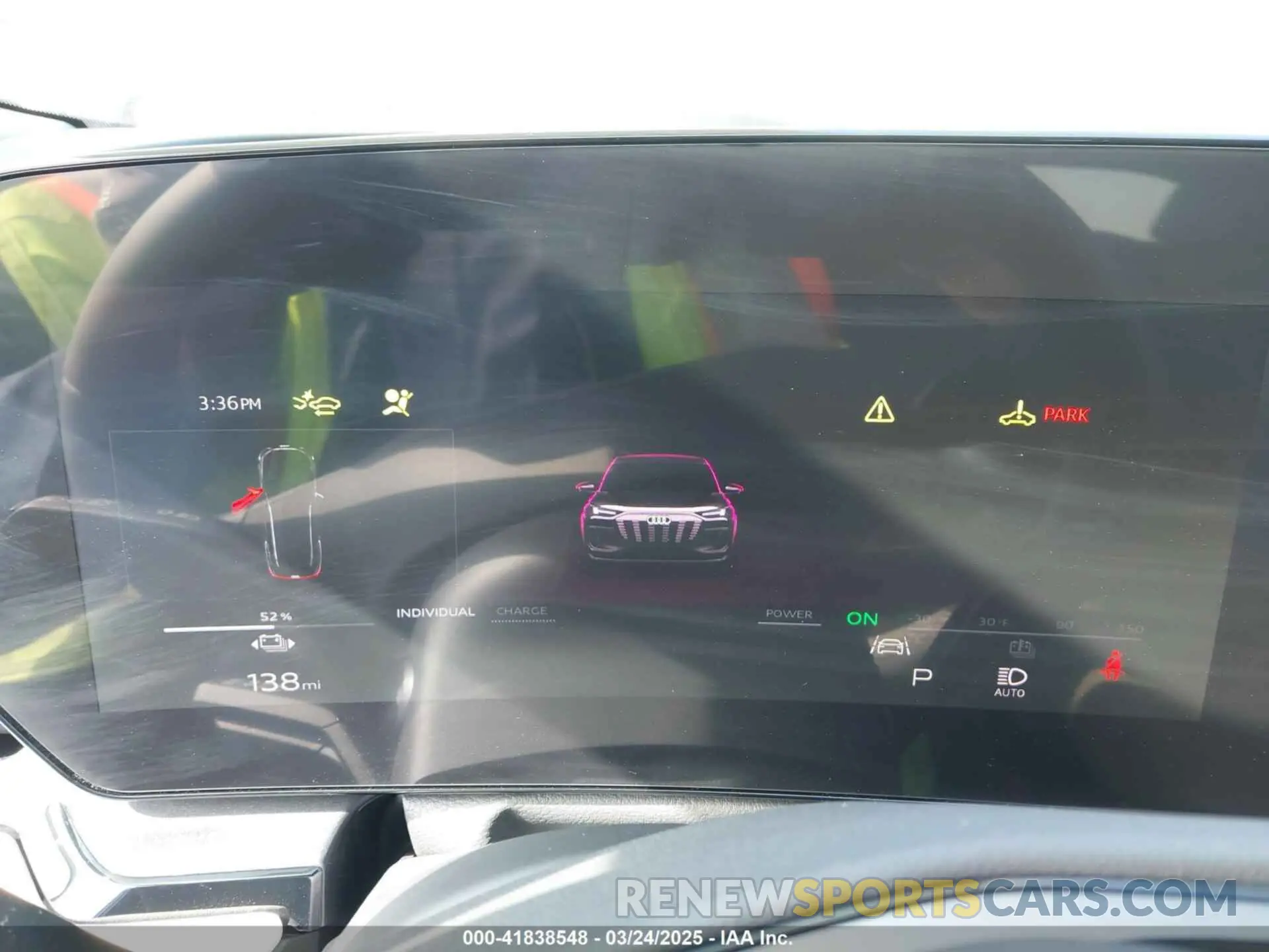 7 fotografías del automóvil dañado WA124BGFXSA019441 AUDI Q6 E-TRON 2025