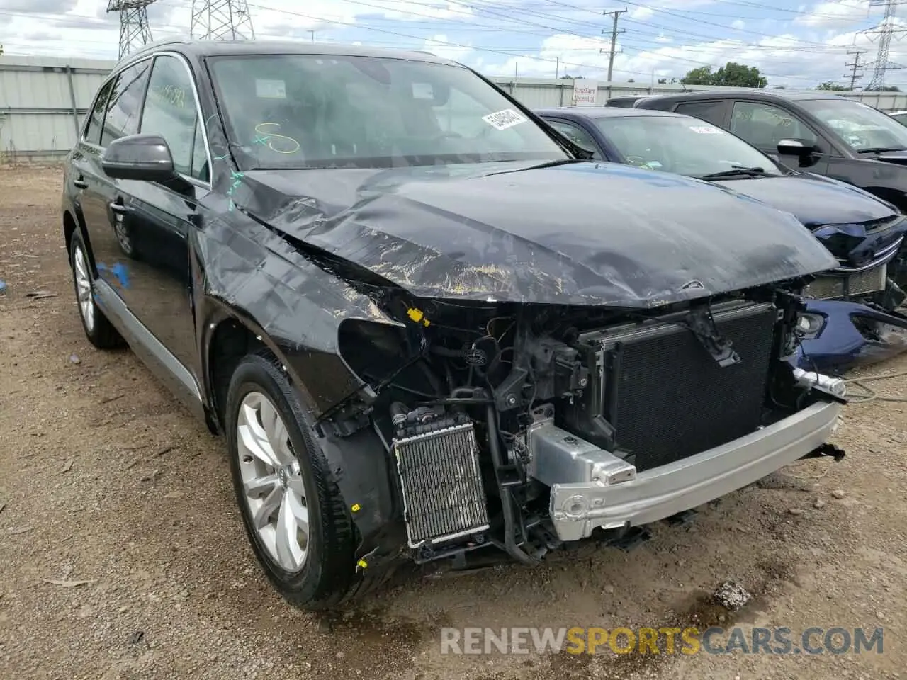 1 fotografías del automóvil dañado WA1AAAF71KD012711 AUDI Q7 2019