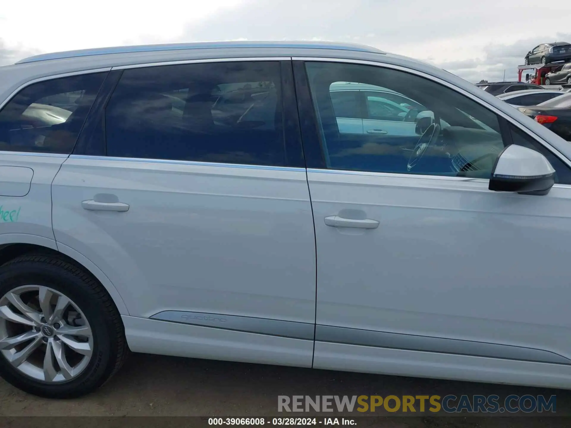14 fotografías del automóvil dañado WA1AAAF72KD001894 AUDI Q7 2019