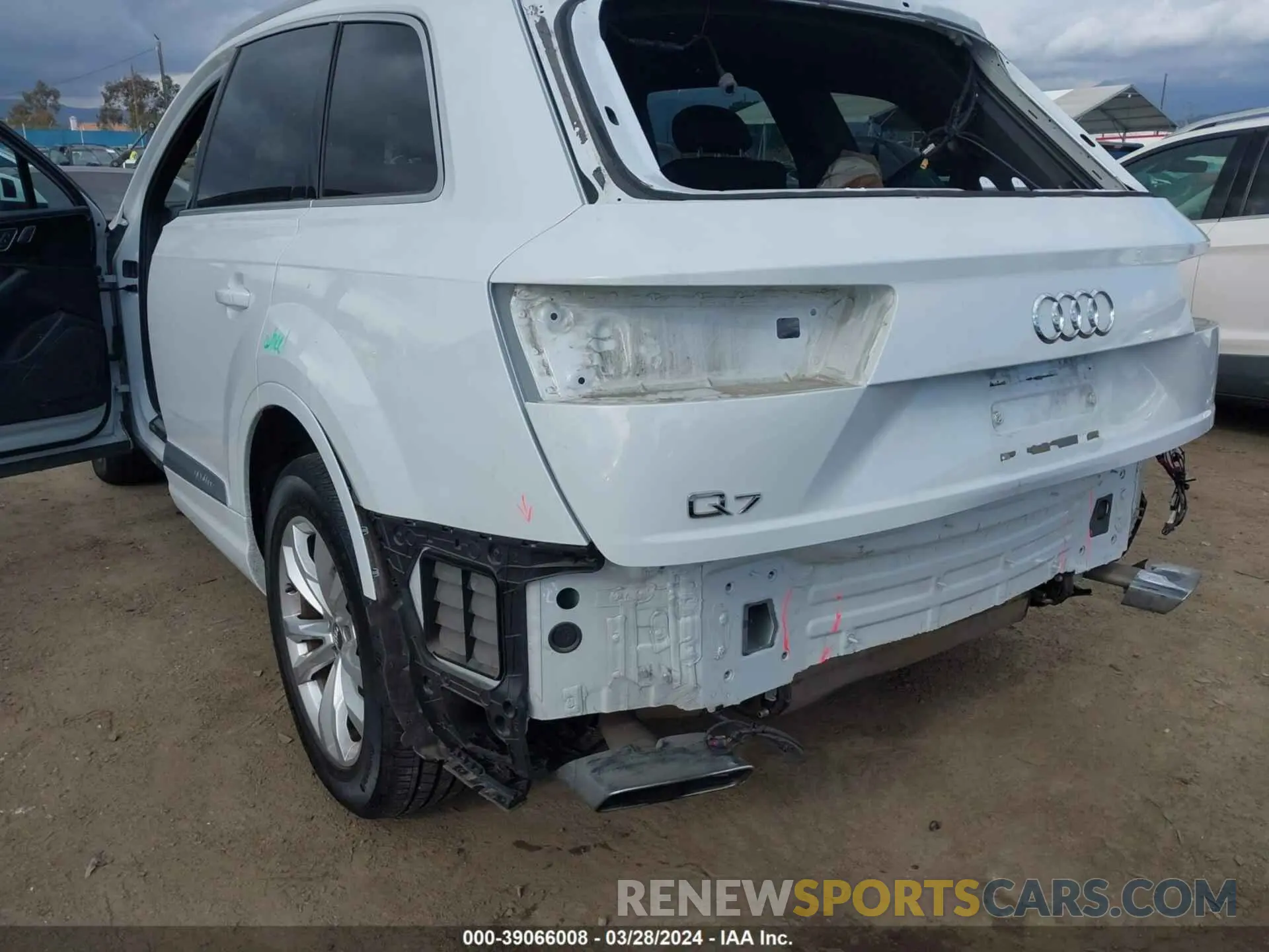 6 fotografías del automóvil dañado WA1AAAF72KD001894 AUDI Q7 2019