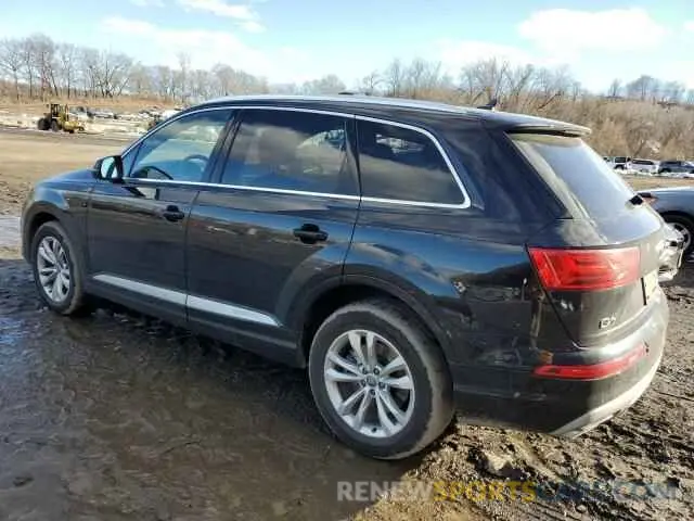 2 fotografías del automóvil dañado WA1AAAF72KD011499 AUDI Q7 2019