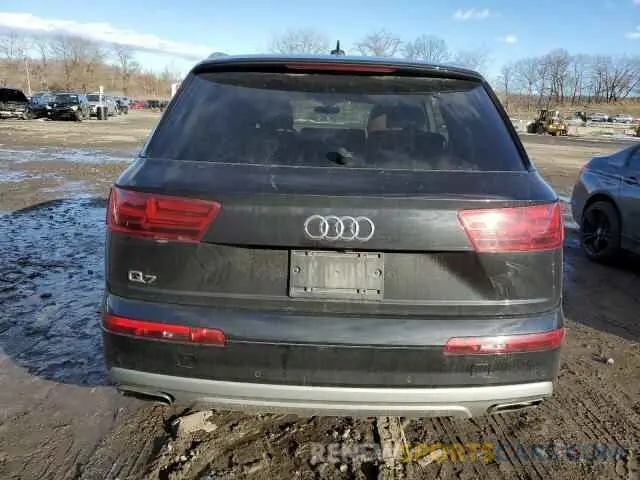 6 fotografías del automóvil dañado WA1AAAF72KD011499 AUDI Q7 2019