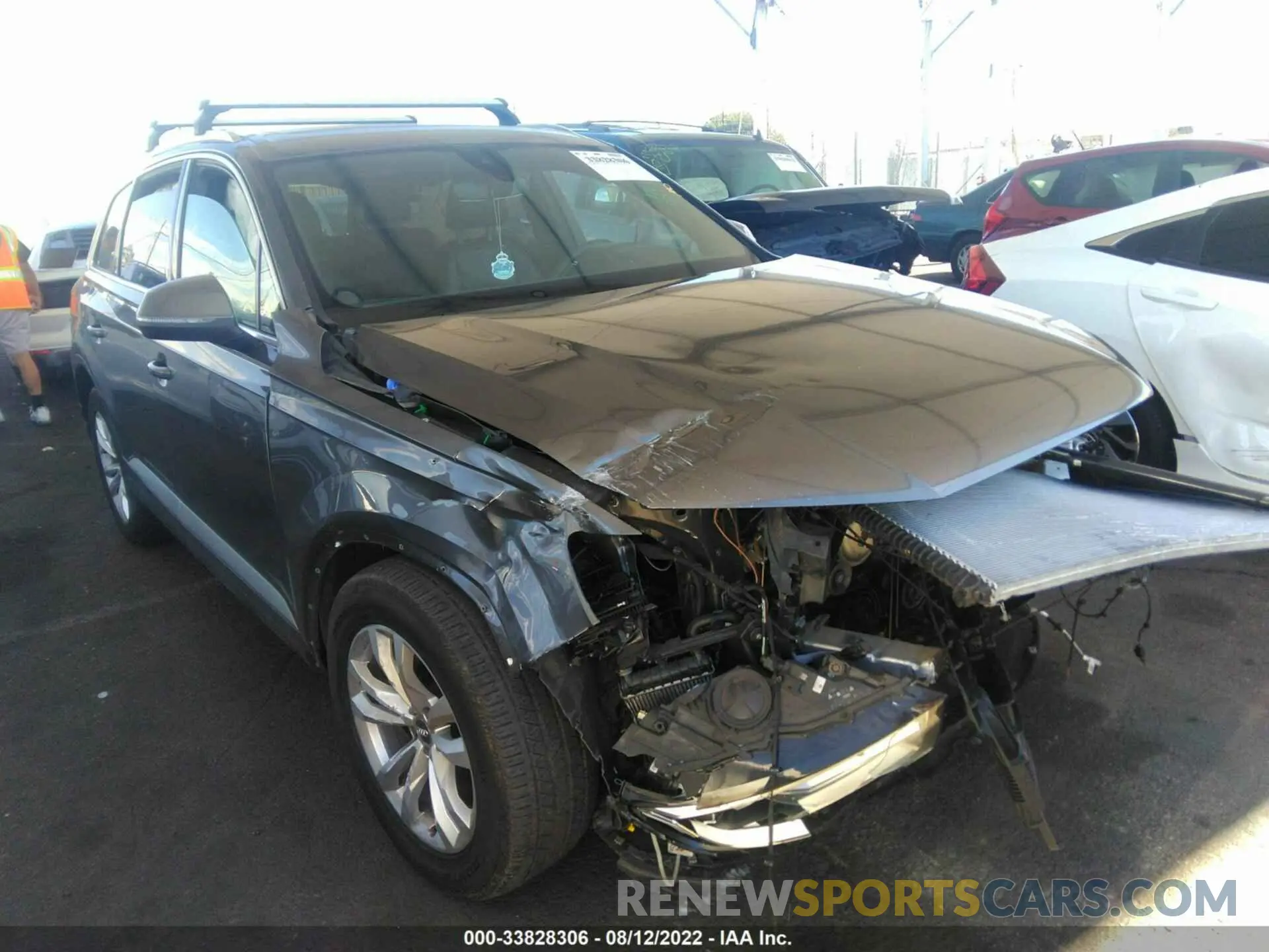 1 fotografías del automóvil dañado WA1AAAF74KD012637 AUDI Q7 2019