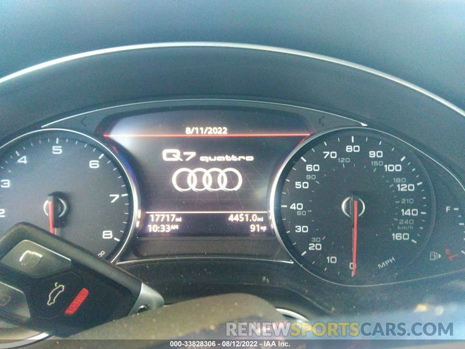 7 fotografías del automóvil dañado WA1AAAF74KD012637 AUDI Q7 2019