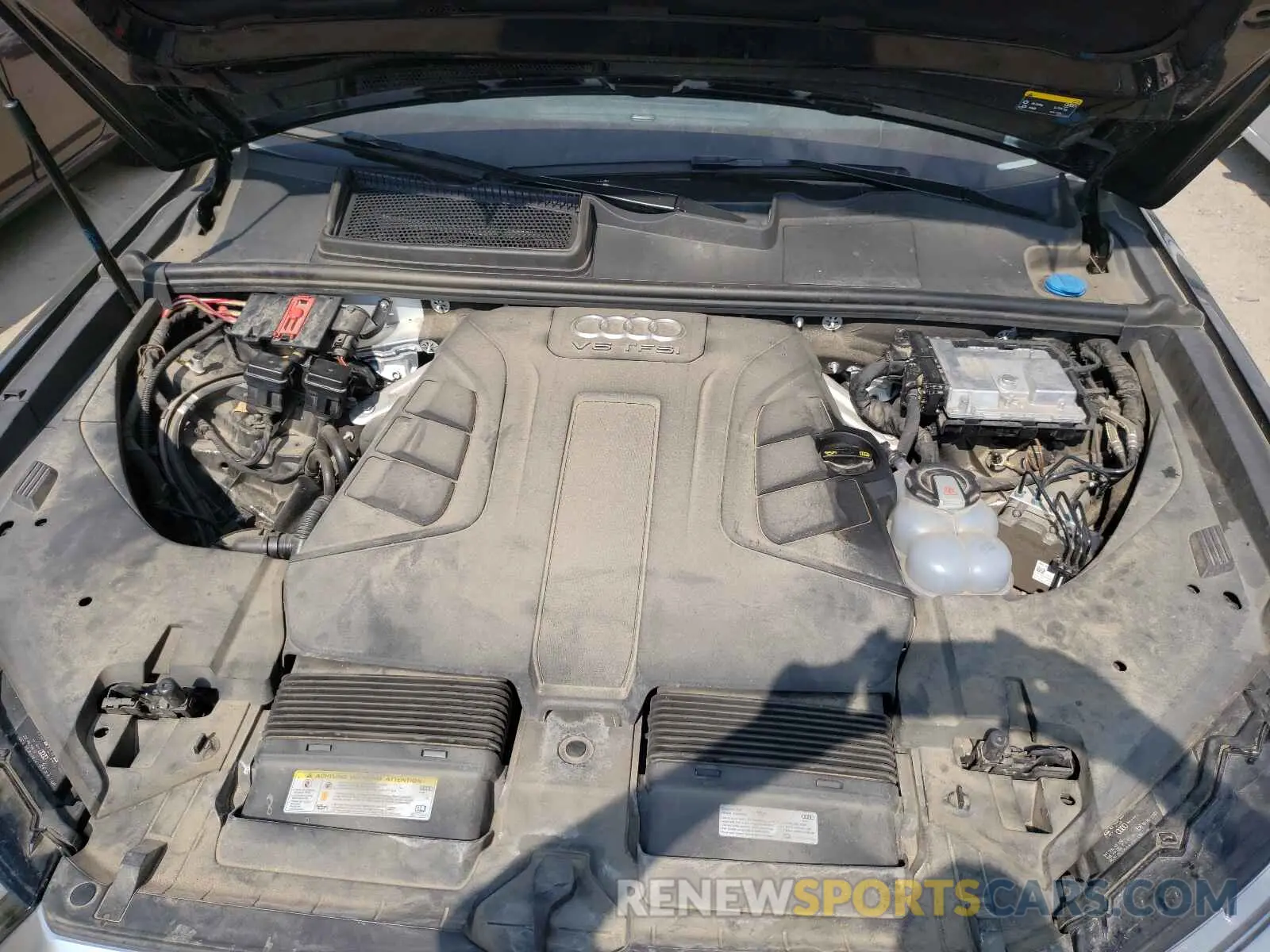 7 fotografías del automóvil dañado WA1AAAF76KD004720 AUDI Q7 2019