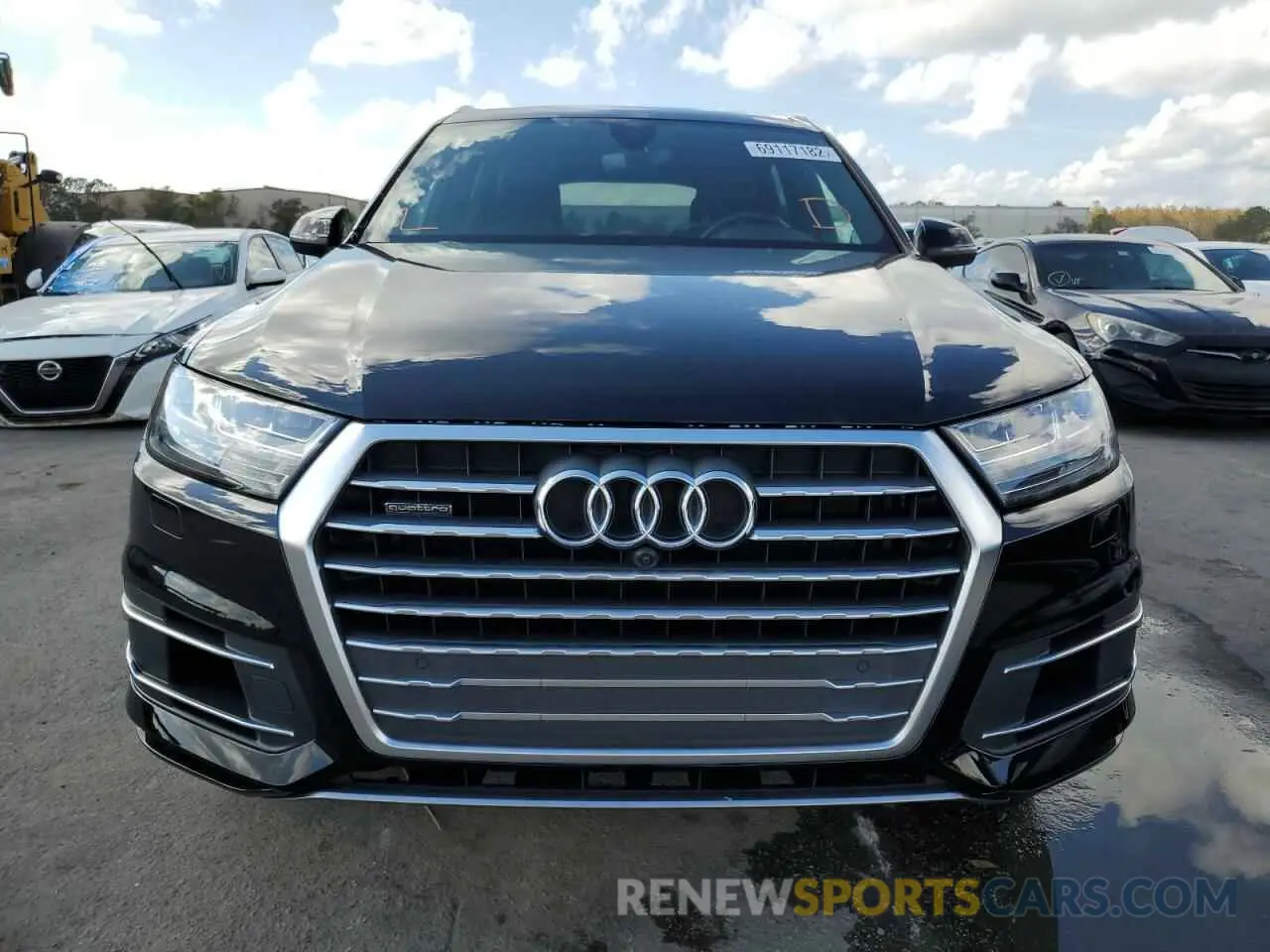 5 fotografías del automóvil dañado WA1AAAF76KD047521 AUDI Q7 2019