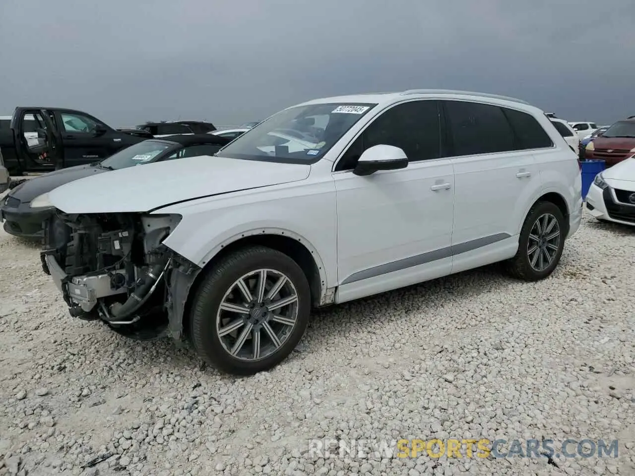 1 fotografías del automóvil dañado WA1AHAF70KD020827 AUDI Q7 2019