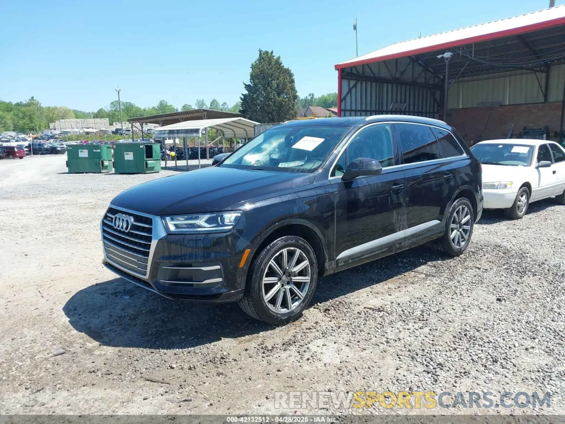 2 fotografías del automóvil dañado WA1AHAF71KD029374 AUDI Q7 2019
