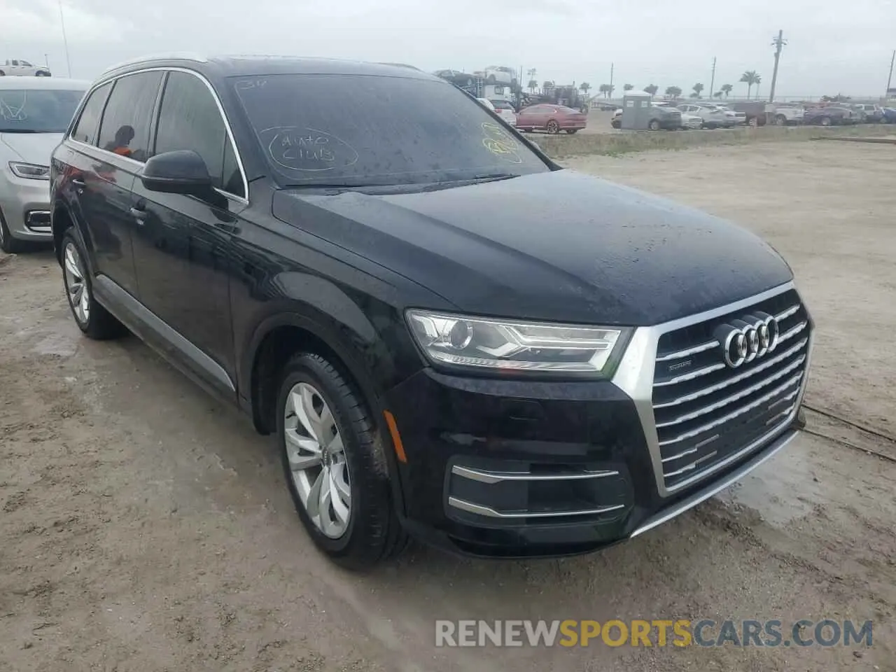 4 fotografías del automóvil dañado WA1AHAF73KD016108 AUDI Q7 2019