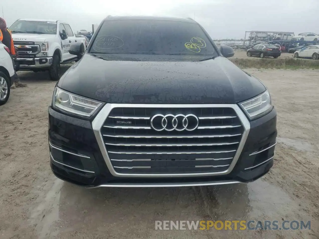 5 fotografías del automóvil dañado WA1AHAF73KD016108 AUDI Q7 2019