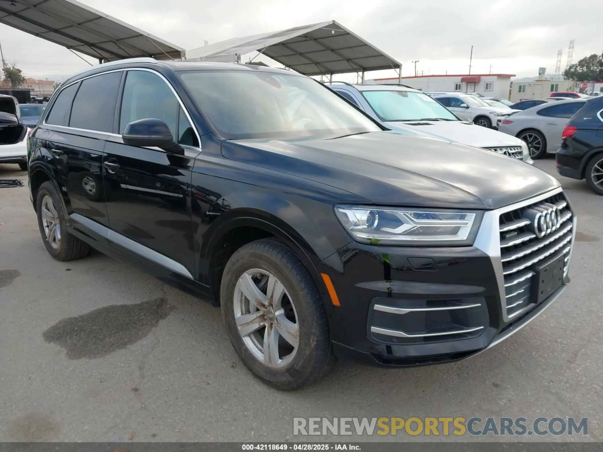 1 fotografías del automóvil dañado WA1AHAF73KD022295 AUDI Q7 2019