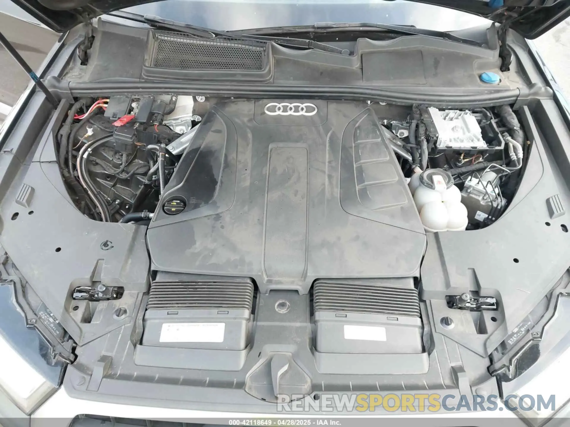 10 fotografías del automóvil dañado WA1AHAF73KD022295 AUDI Q7 2019