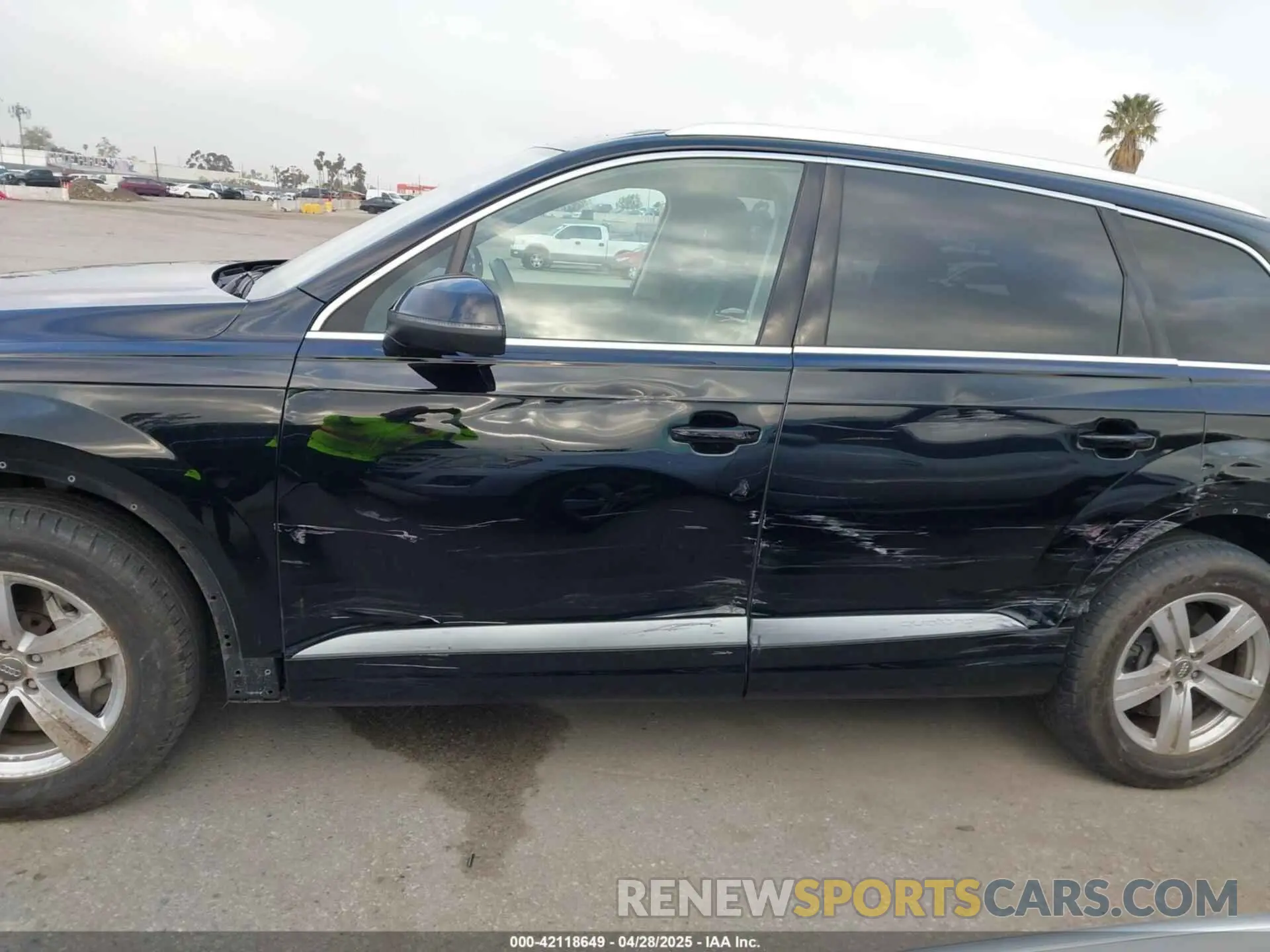 14 fotografías del automóvil dañado WA1AHAF73KD022295 AUDI Q7 2019