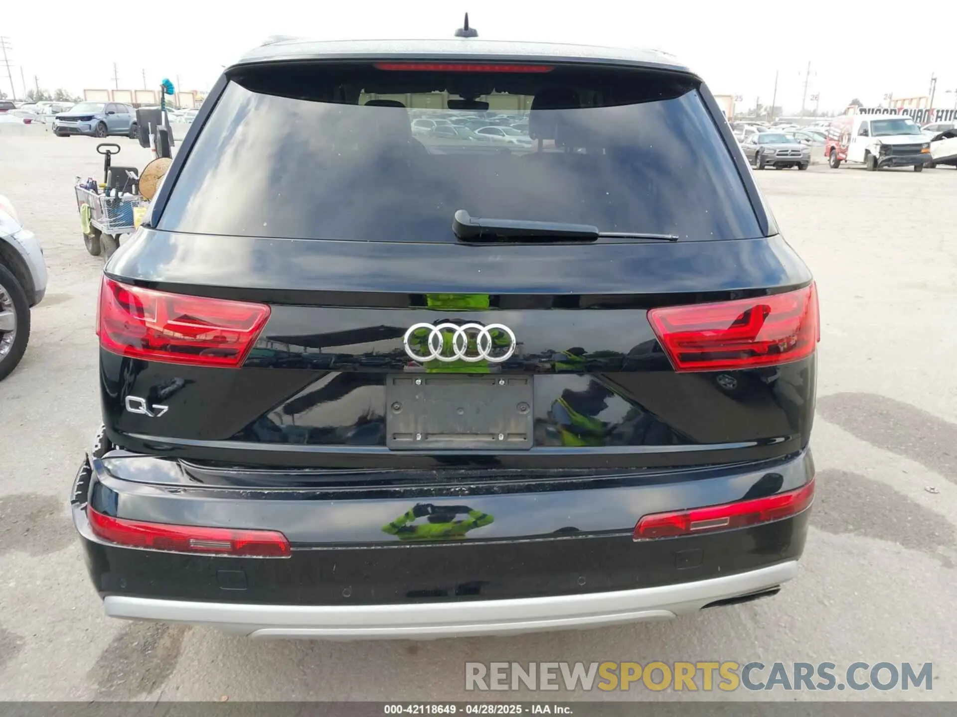 16 fotografías del automóvil dañado WA1AHAF73KD022295 AUDI Q7 2019