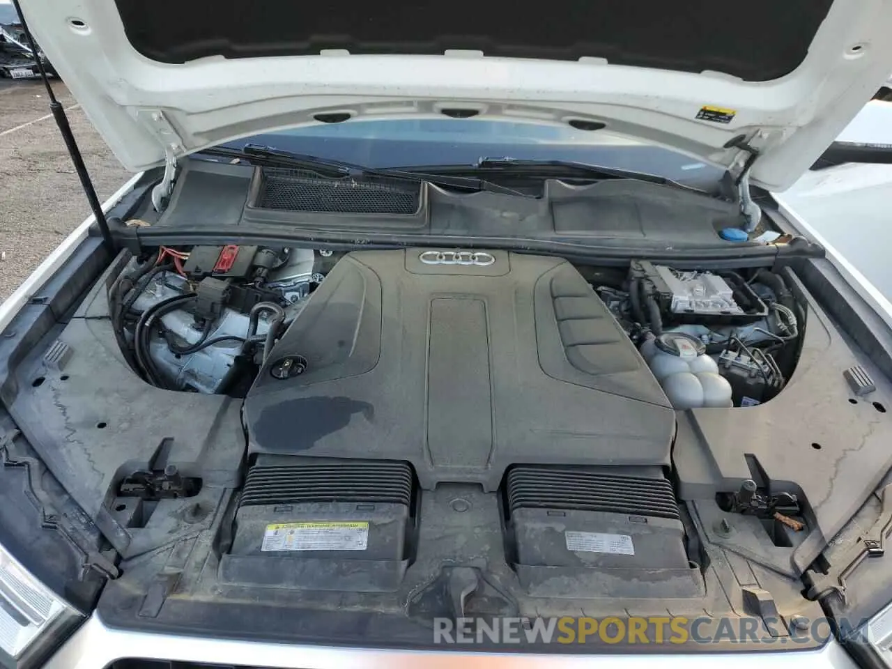 12 fotografías del automóvil dañado WA1AHAF73KD041784 AUDI Q7 2019