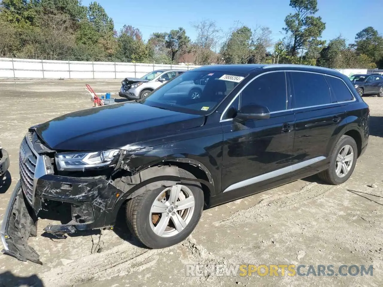 1 fotografías del automóvil dañado WA1AHAF74KD018790 AUDI Q7 2019