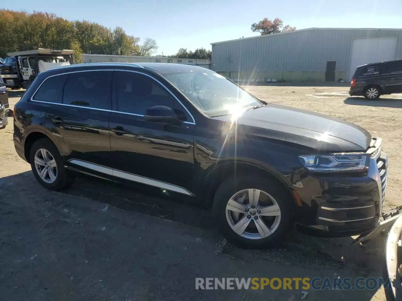 4 fotografías del automóvil dañado WA1AHAF74KD018790 AUDI Q7 2019