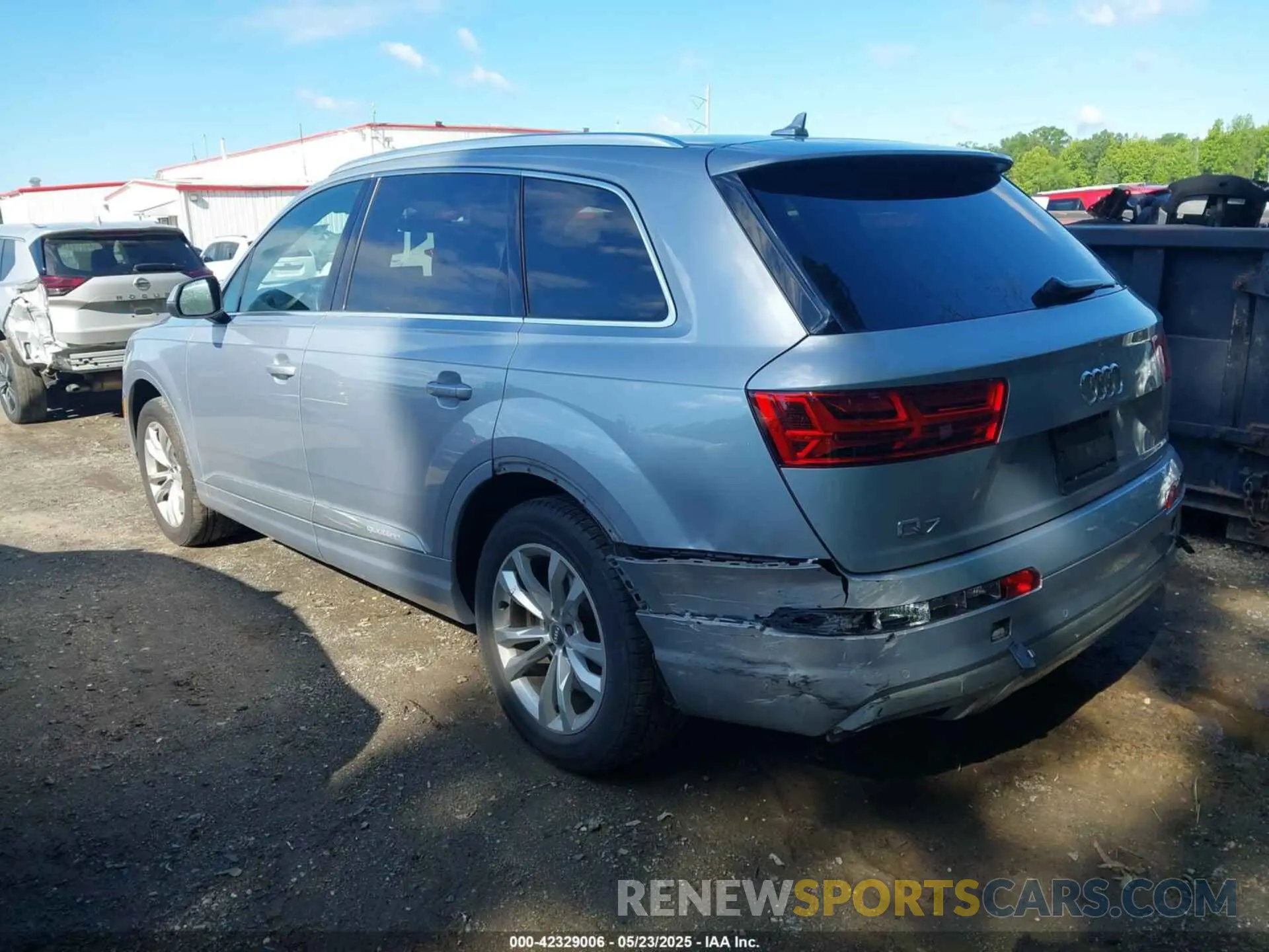 3 fotografías del automóvil dañado WA1AHAF74KD023911 AUDI Q7 2019