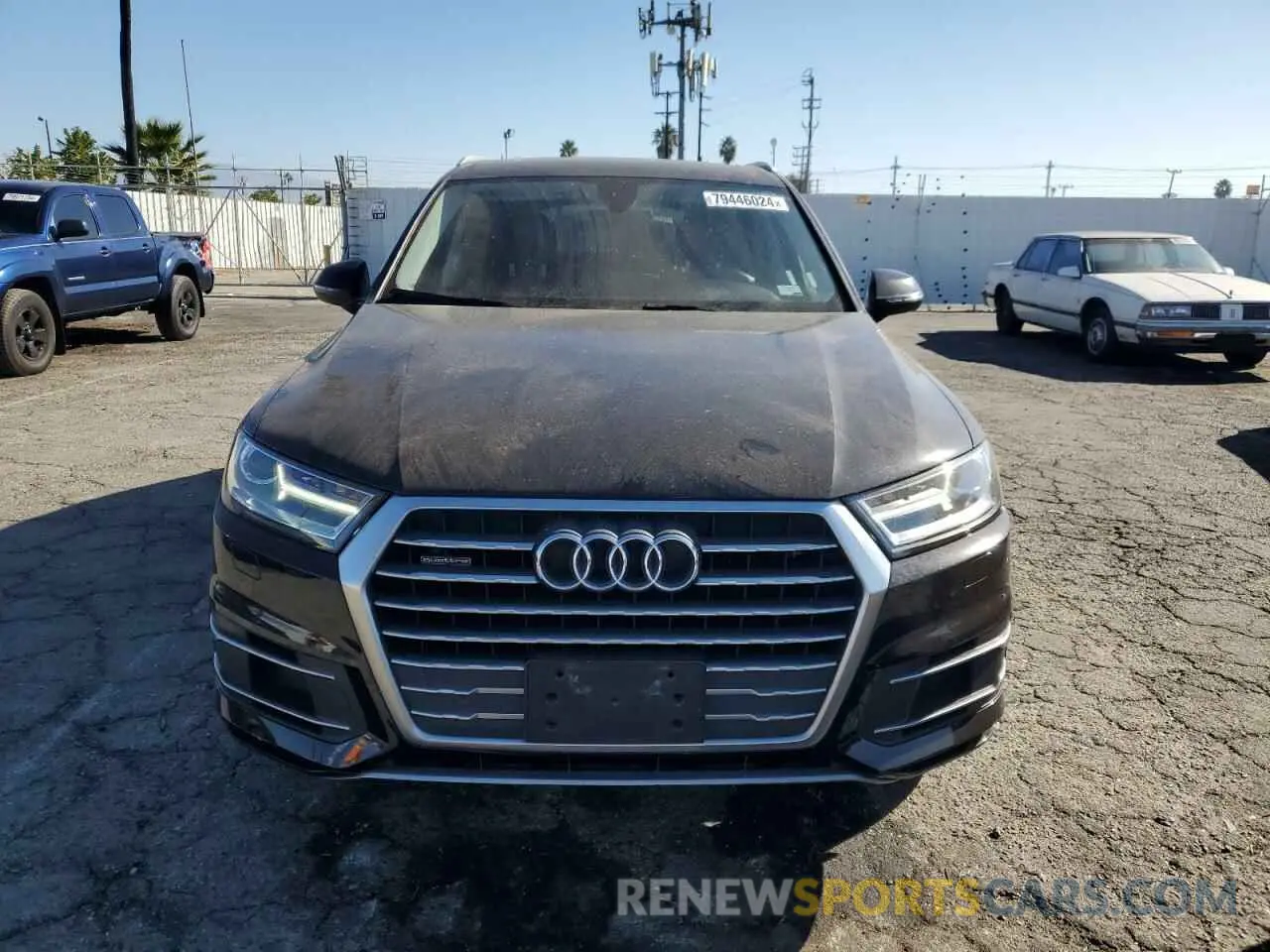 5 fotografías del automóvil dañado WA1AHAF74KD027747 AUDI Q7 2019