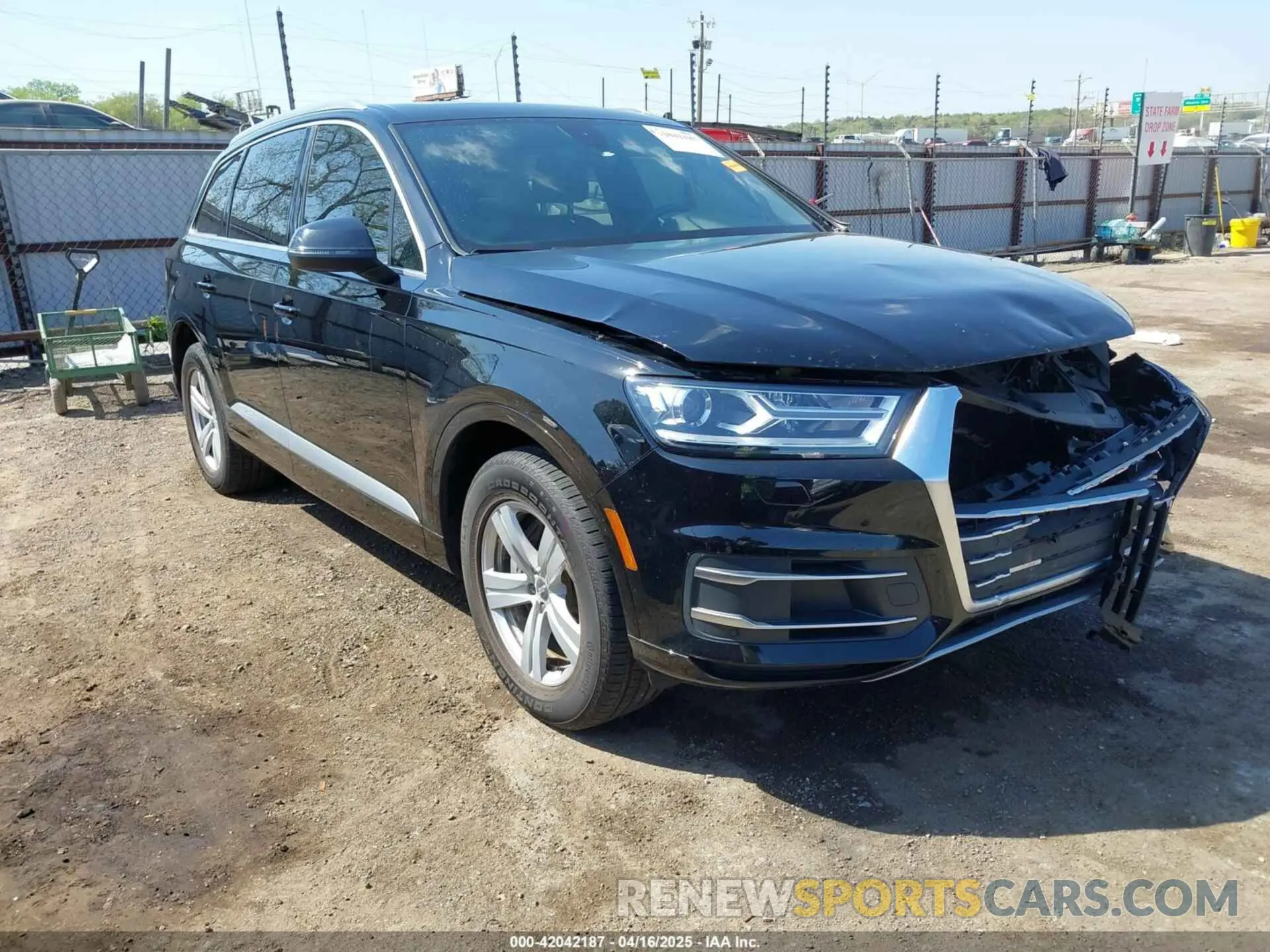 1 fotografías del automóvil dañado WA1AHAF78KD020753 AUDI Q7 2019