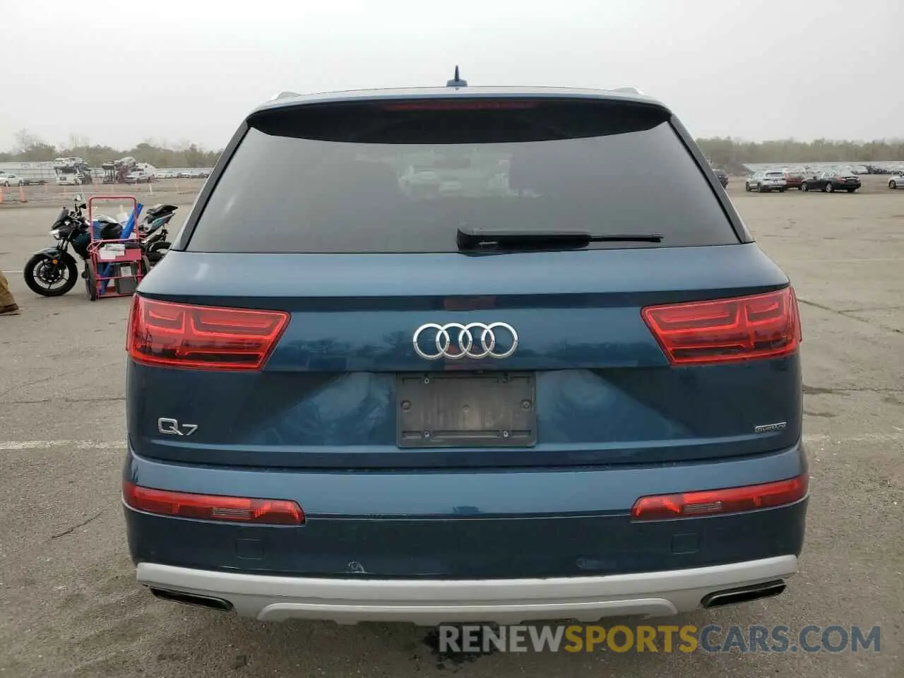 6 fotografías del automóvil dañado WA1AHAF78KD034877 AUDI Q7 2019