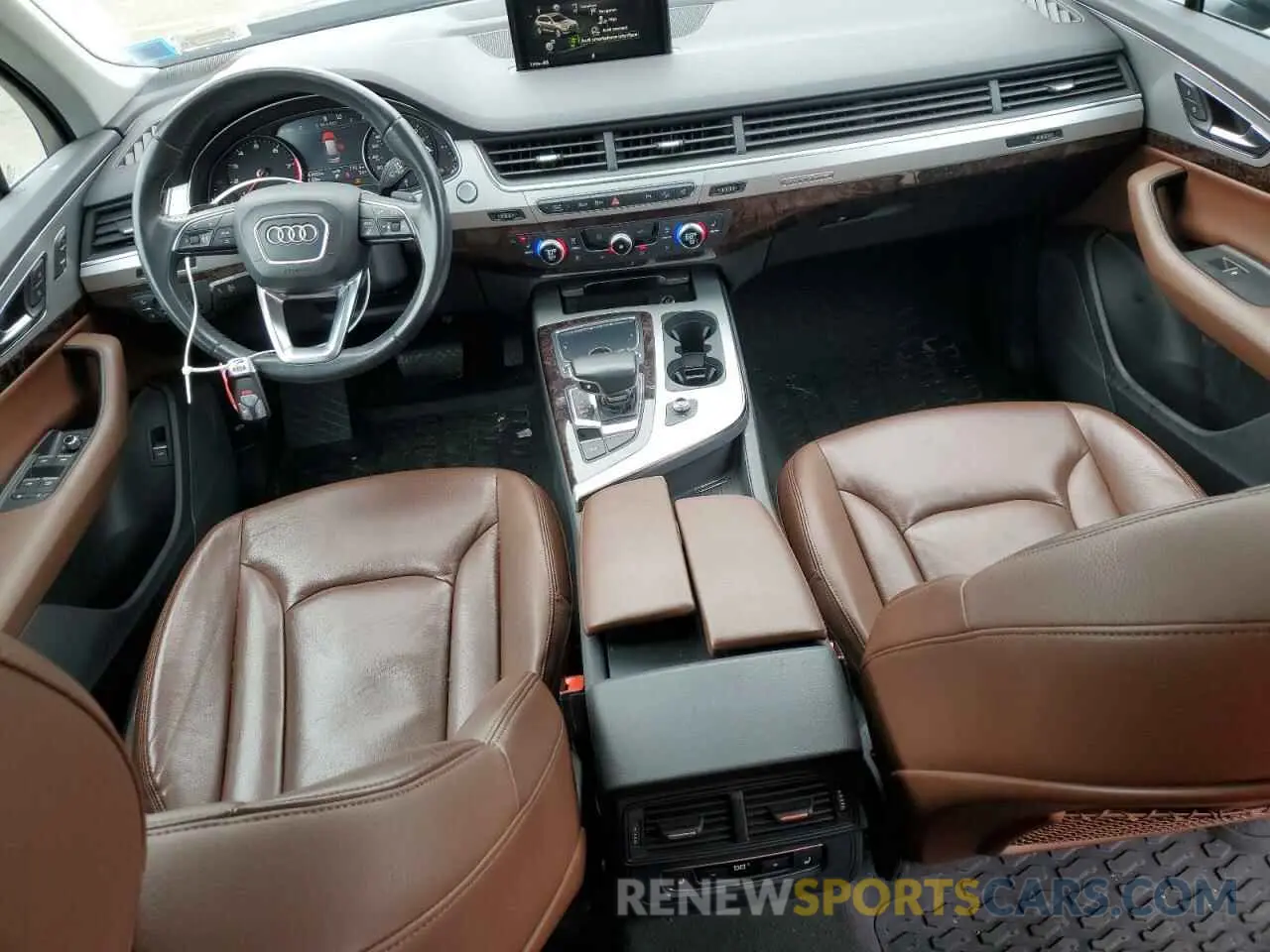 8 fotografías del automóvil dañado WA1AHAF78KD034877 AUDI Q7 2019