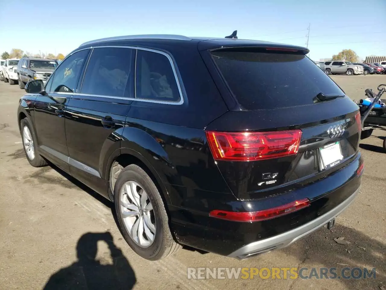 3 fotografías del automóvil dañado WA1AHAF7XKD021354 AUDI Q7 2019