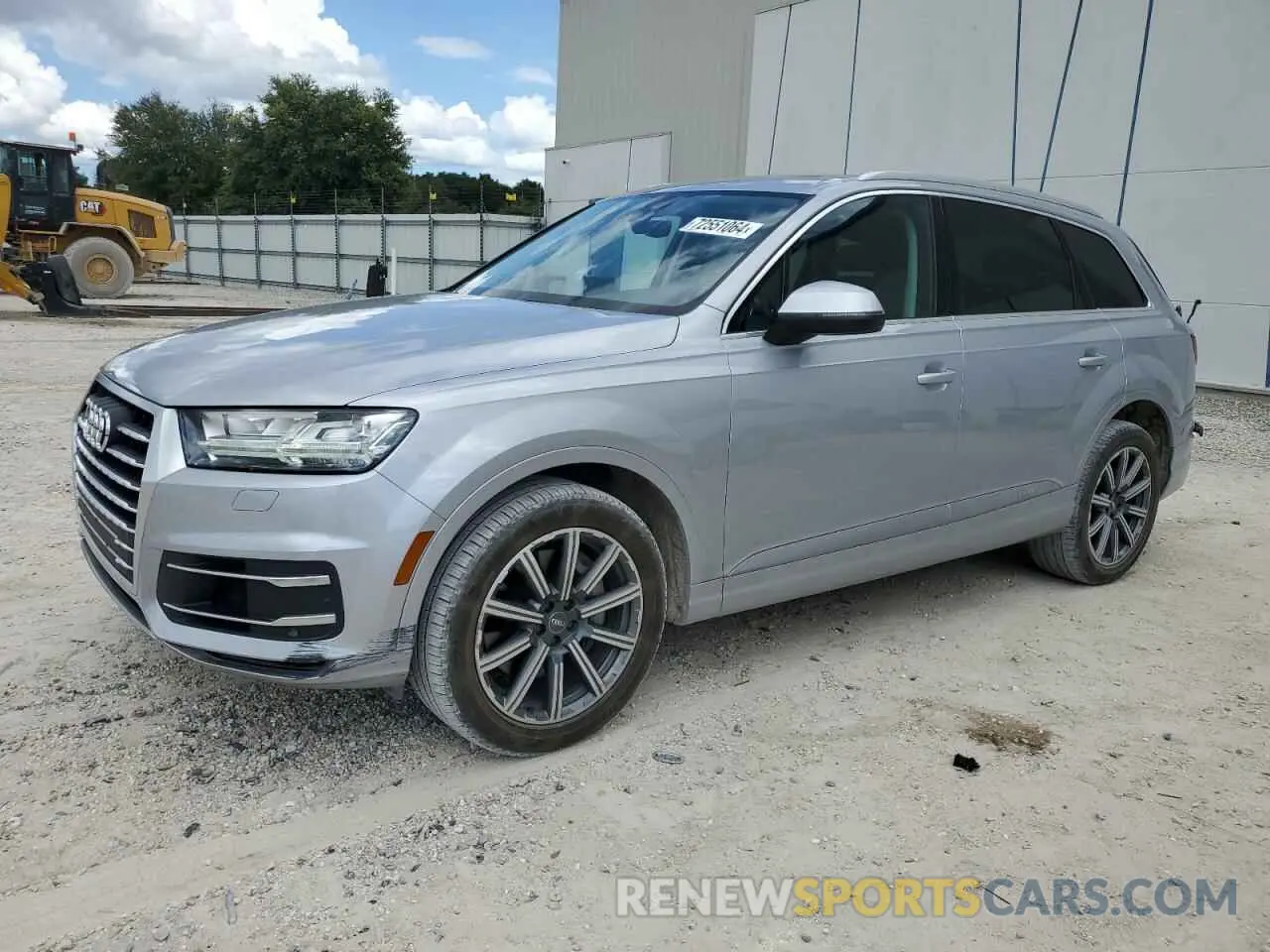 1 fotografías del automóvil dañado WA1LAAF70KD001563 AUDI Q7 2019