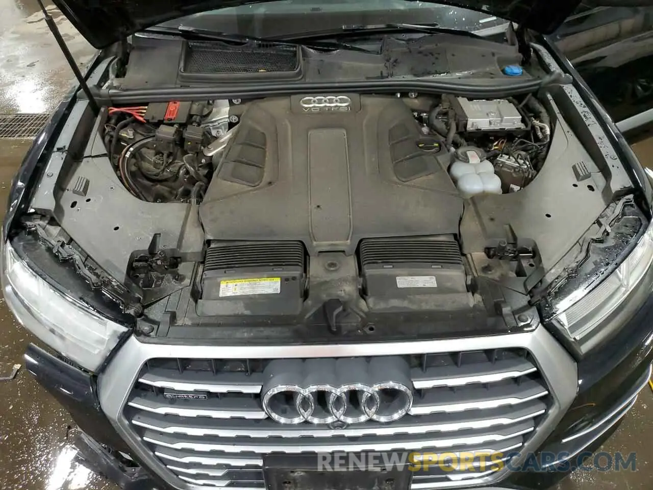 12 fotografías del automóvil dañado WA1LAAF70KD009226 AUDI Q7 2019