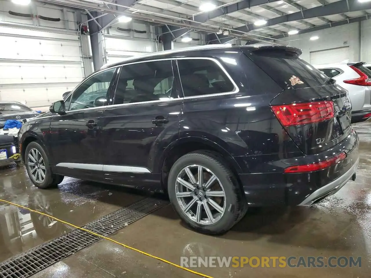 2 fotografías del automóvil dañado WA1LAAF70KD009226 AUDI Q7 2019