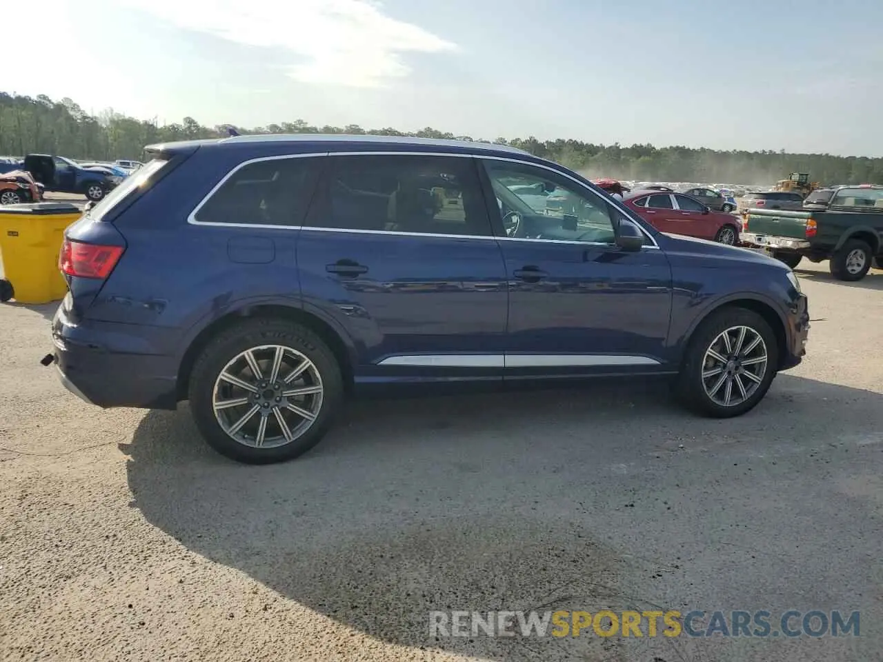 3 fotografías del automóvil dañado WA1LAAF70KD041884 AUDI Q7 2019