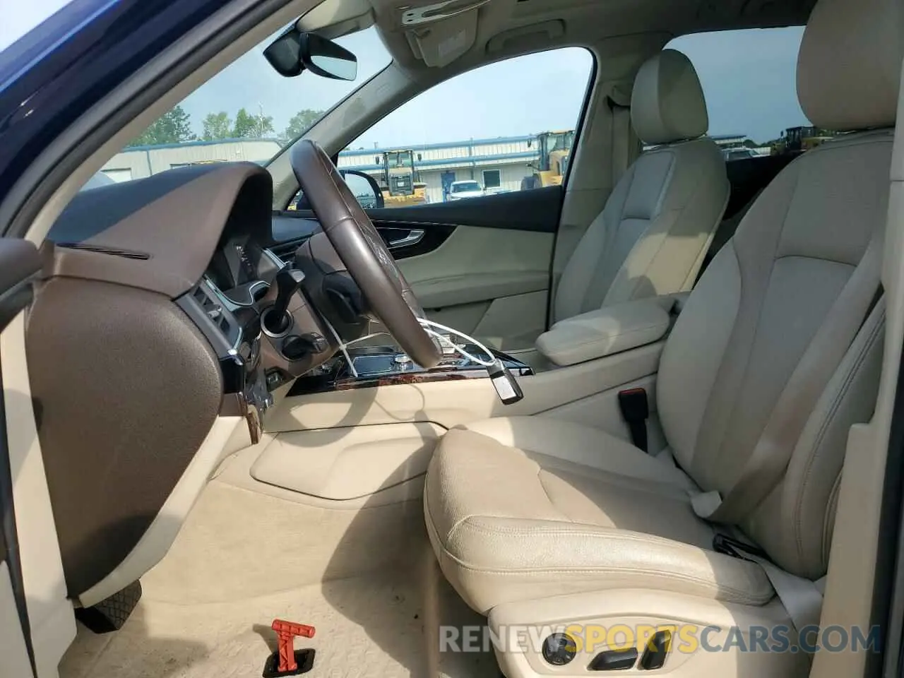 7 fotografías del automóvil dañado WA1LAAF70KD041884 AUDI Q7 2019