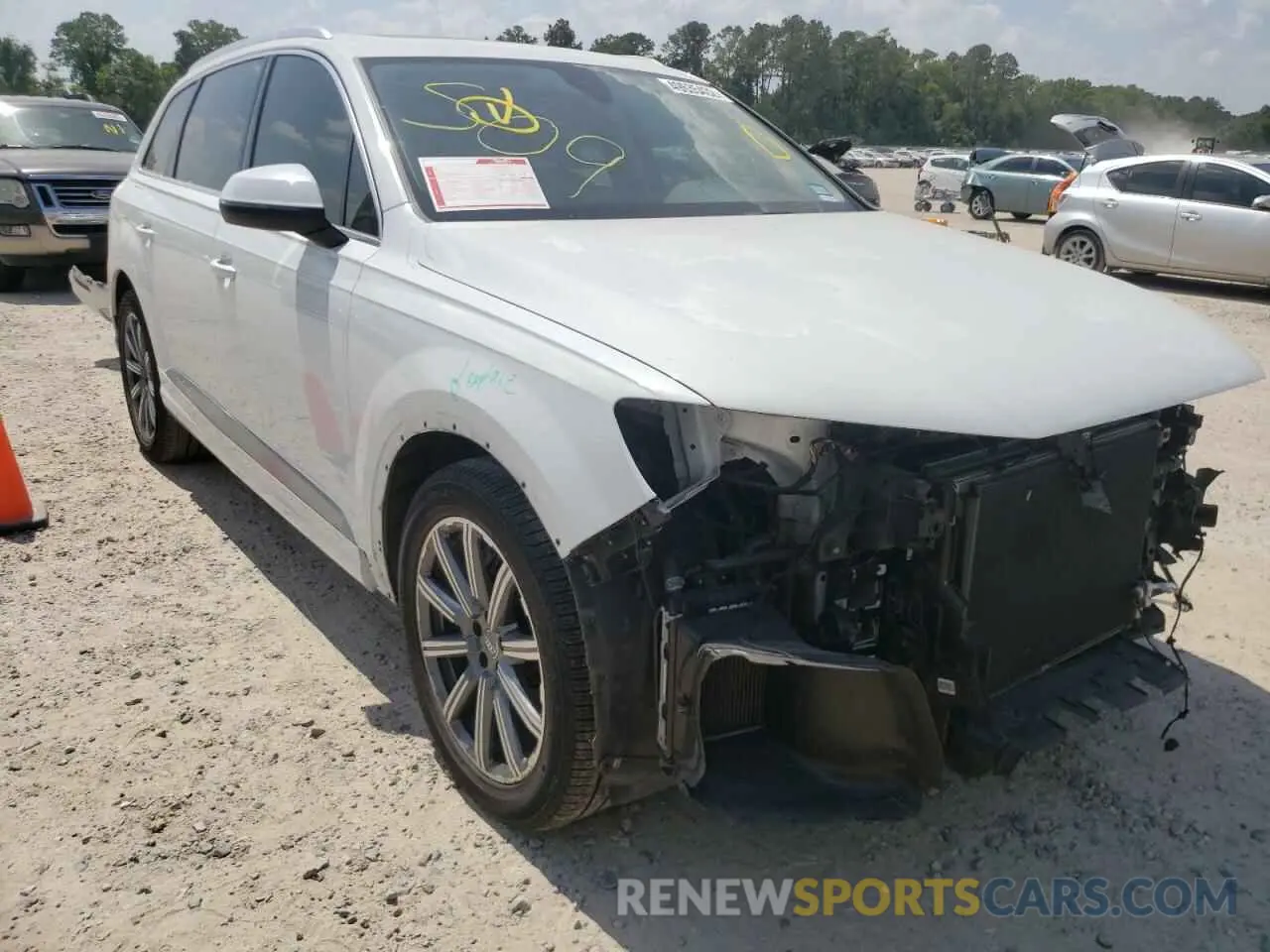 1 fotografías del automóvil dañado WA1LAAF70KD048849 AUDI Q7 2019