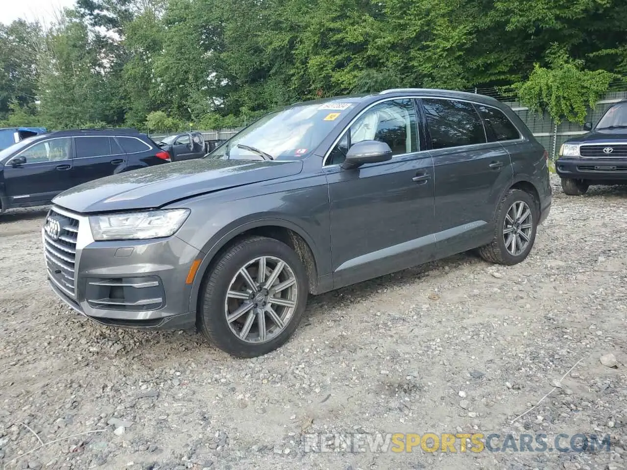 1 fotografías del automóvil dañado WA1LAAF71KD000888 AUDI Q7 2019