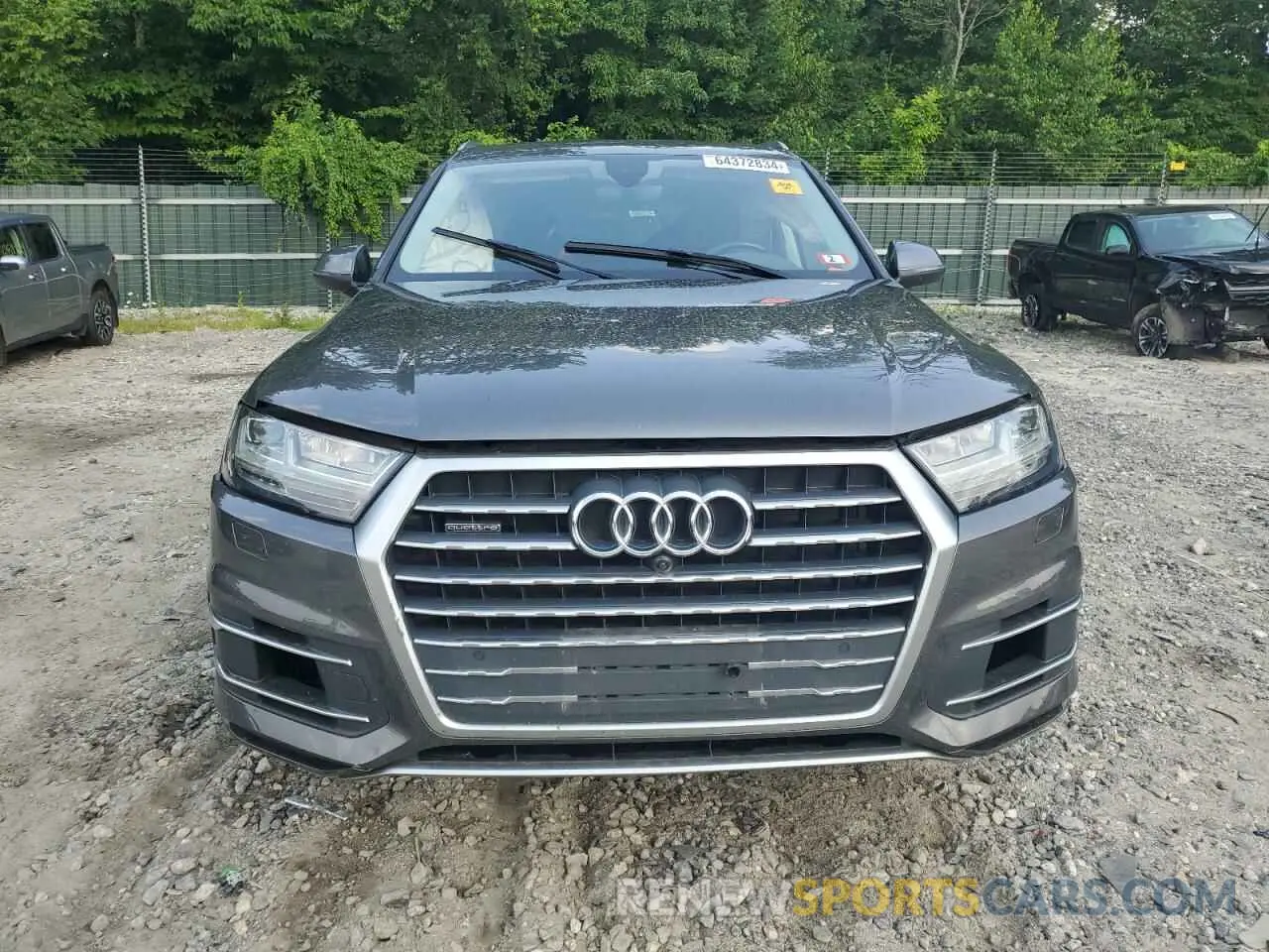 5 fotografías del automóvil dañado WA1LAAF71KD000888 AUDI Q7 2019