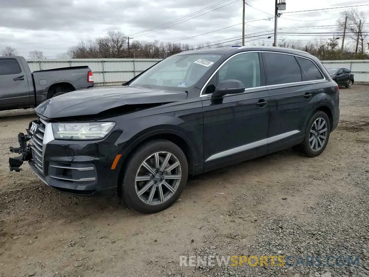 1 fotografías del automóvil dañado WA1LAAF71KD029825 AUDI Q7 2019