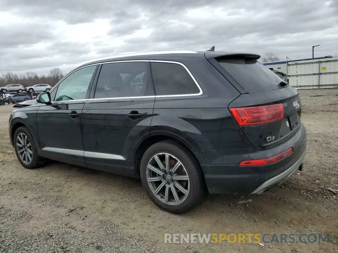 2 fotografías del automóvil dañado WA1LAAF71KD029825 AUDI Q7 2019