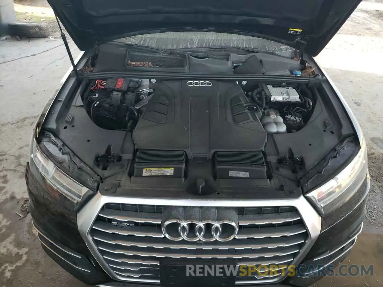 7 fotografías del automóvil dañado WA1LAAF71KD042302 AUDI Q7 2019