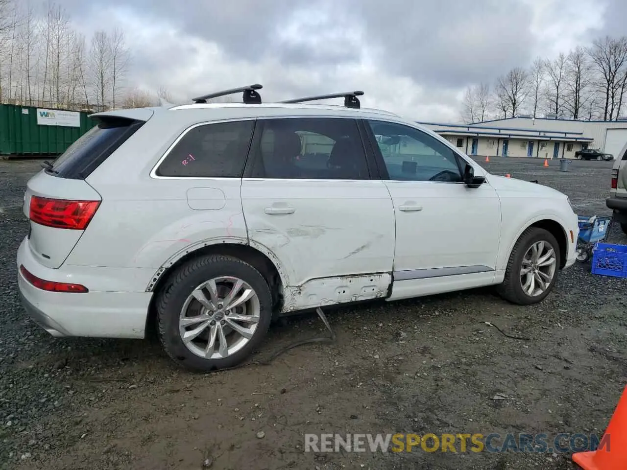 3 fotografías del automóvil dañado WA1LAAF72KD042714 AUDI Q7 2019