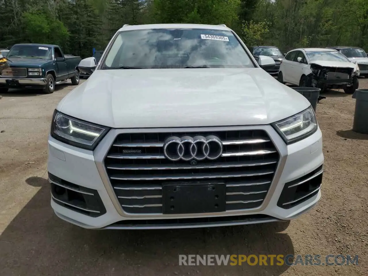5 fotografías del automóvil dañado WA1LAAF73KD000326 AUDI Q7 2019