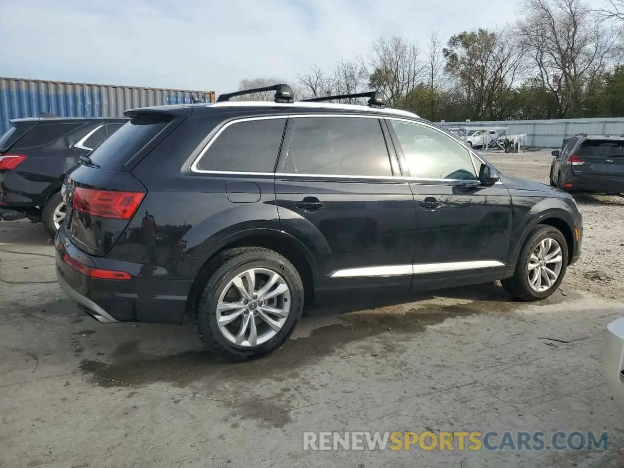 3 fotografías del automóvil dañado WA1LAAF73KD014128 AUDI Q7 2019