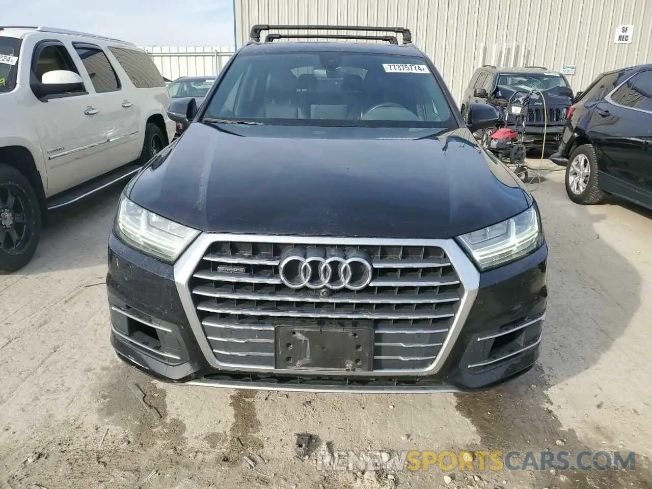 5 fotografías del automóvil dañado WA1LAAF73KD014128 AUDI Q7 2019