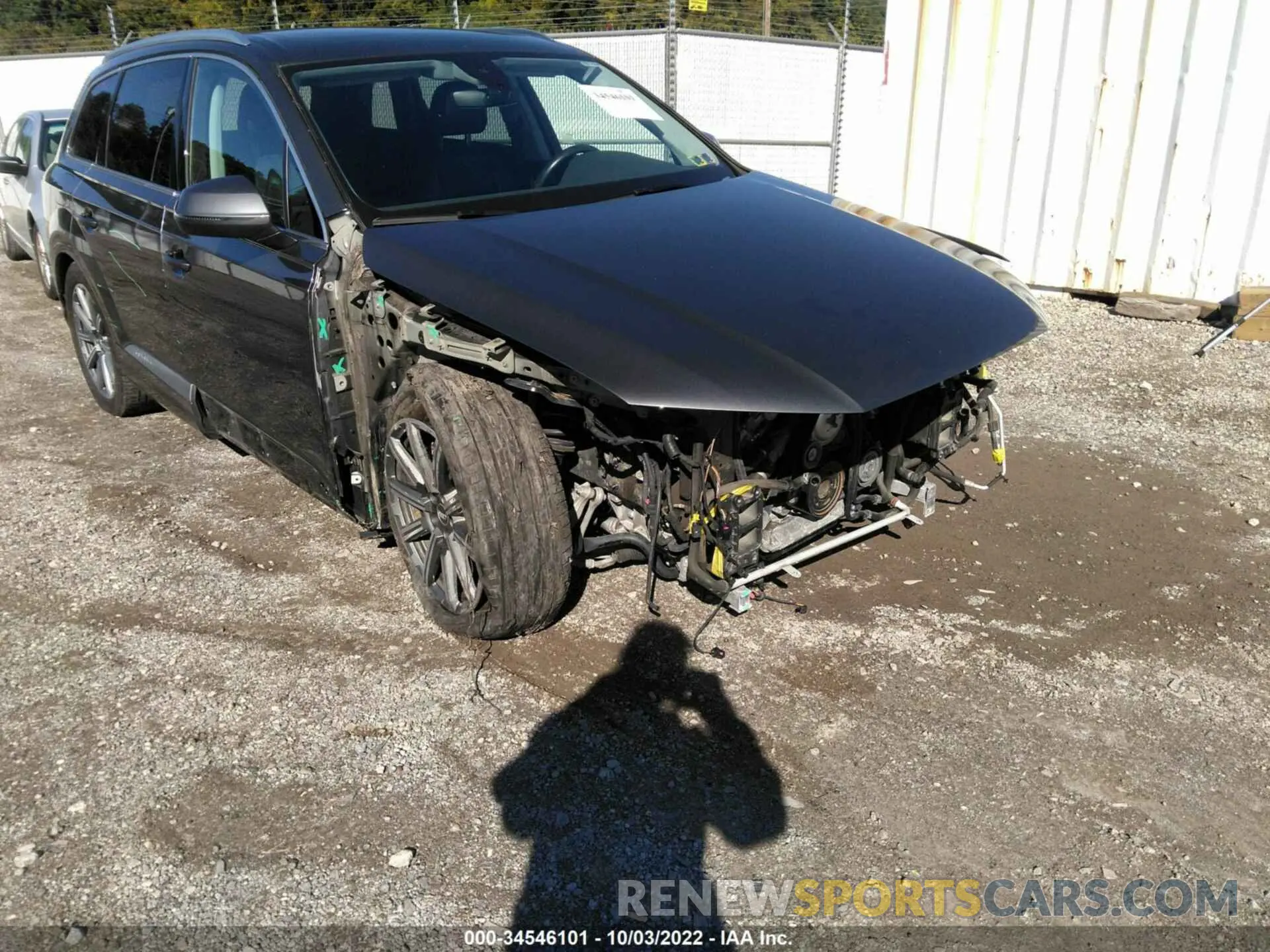 6 fotografías del automóvil dañado WA1LAAF74KD001890 AUDI Q7 2019